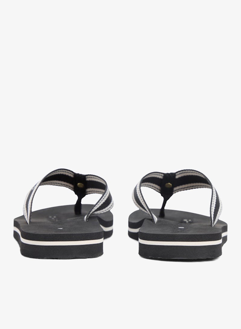 TOMMY HILFIGER Webbing Strap Signature Flip-Flops - Image 4